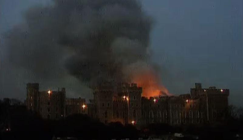 Brand van 1992 in Windsor Castle